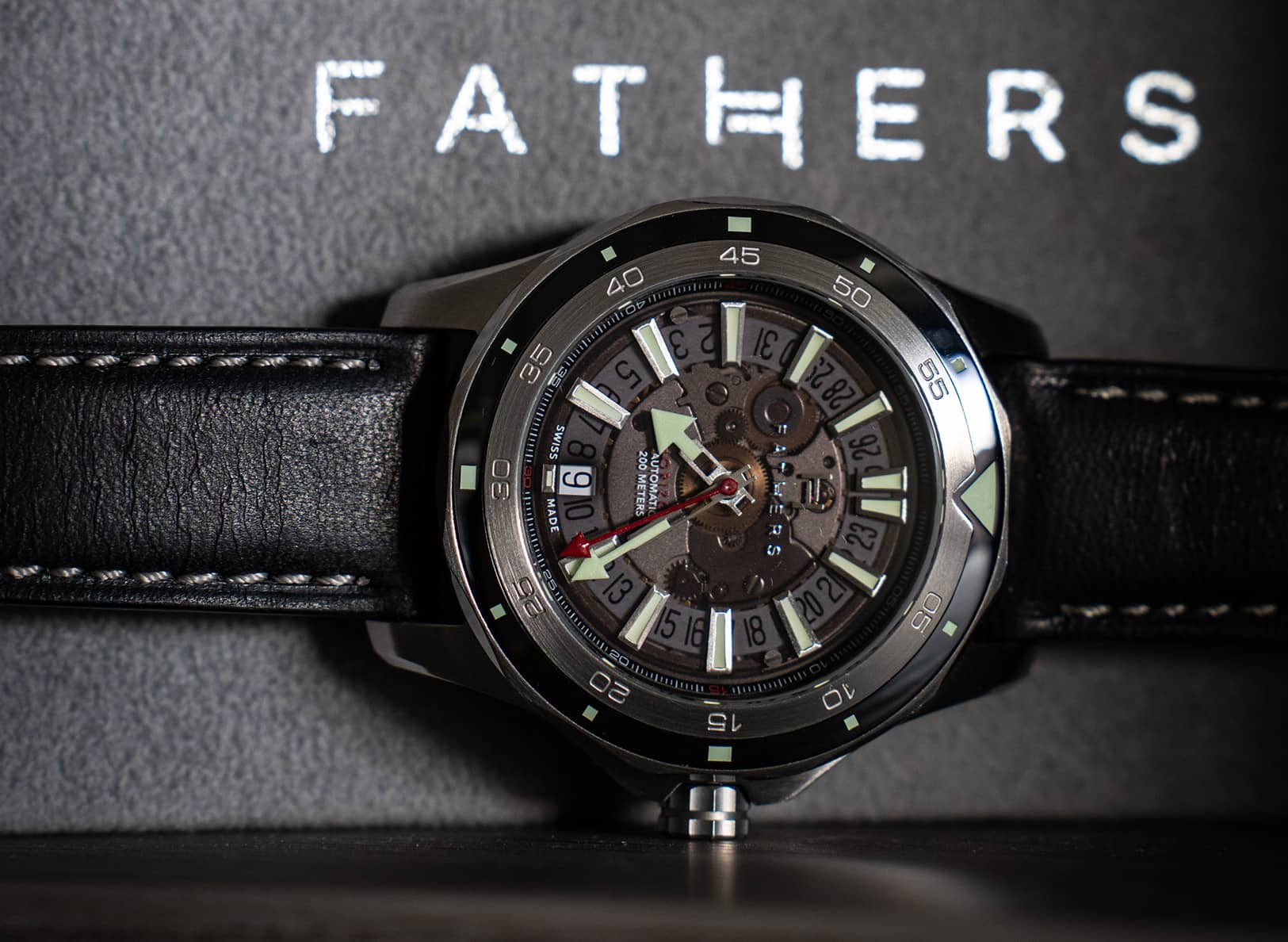 Diver Evolution All Black_Fathers Watches