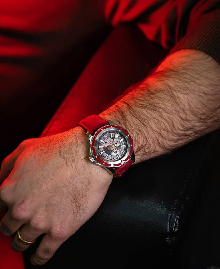 Evolution Red_Fathers Watches