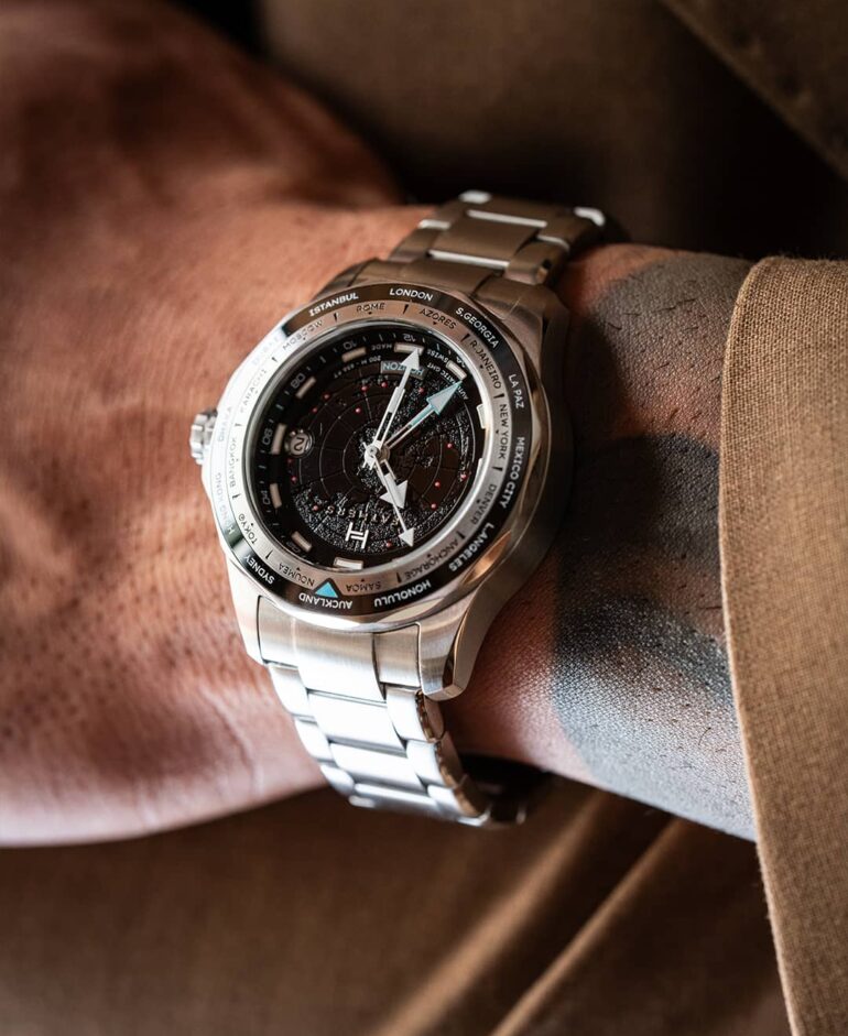 Globetrotter Black_Fathers Watches